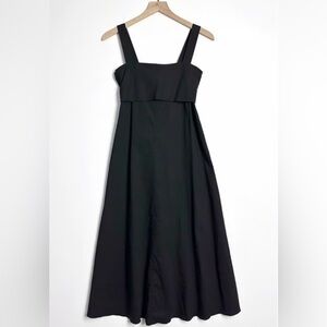 Theory Elegant Black Sleek Crunch Dress
